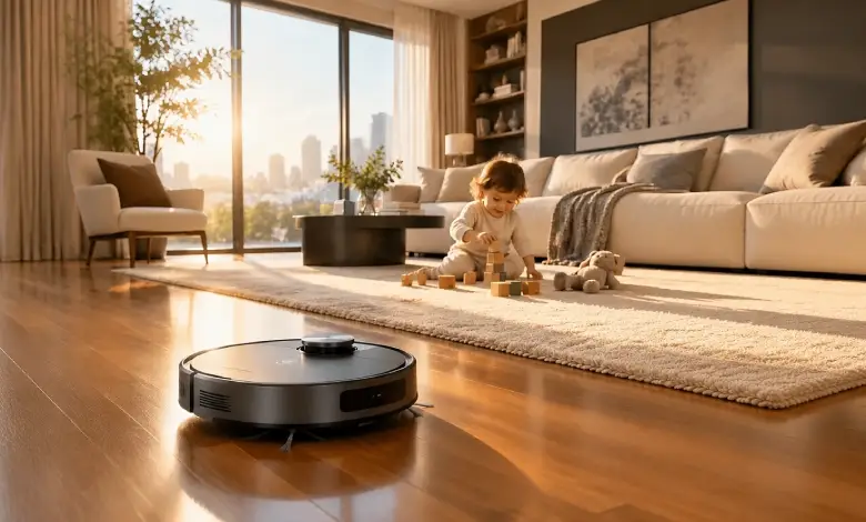 جارو رباتیک اکووکس مدل Ecovacs X11 Pro Omni